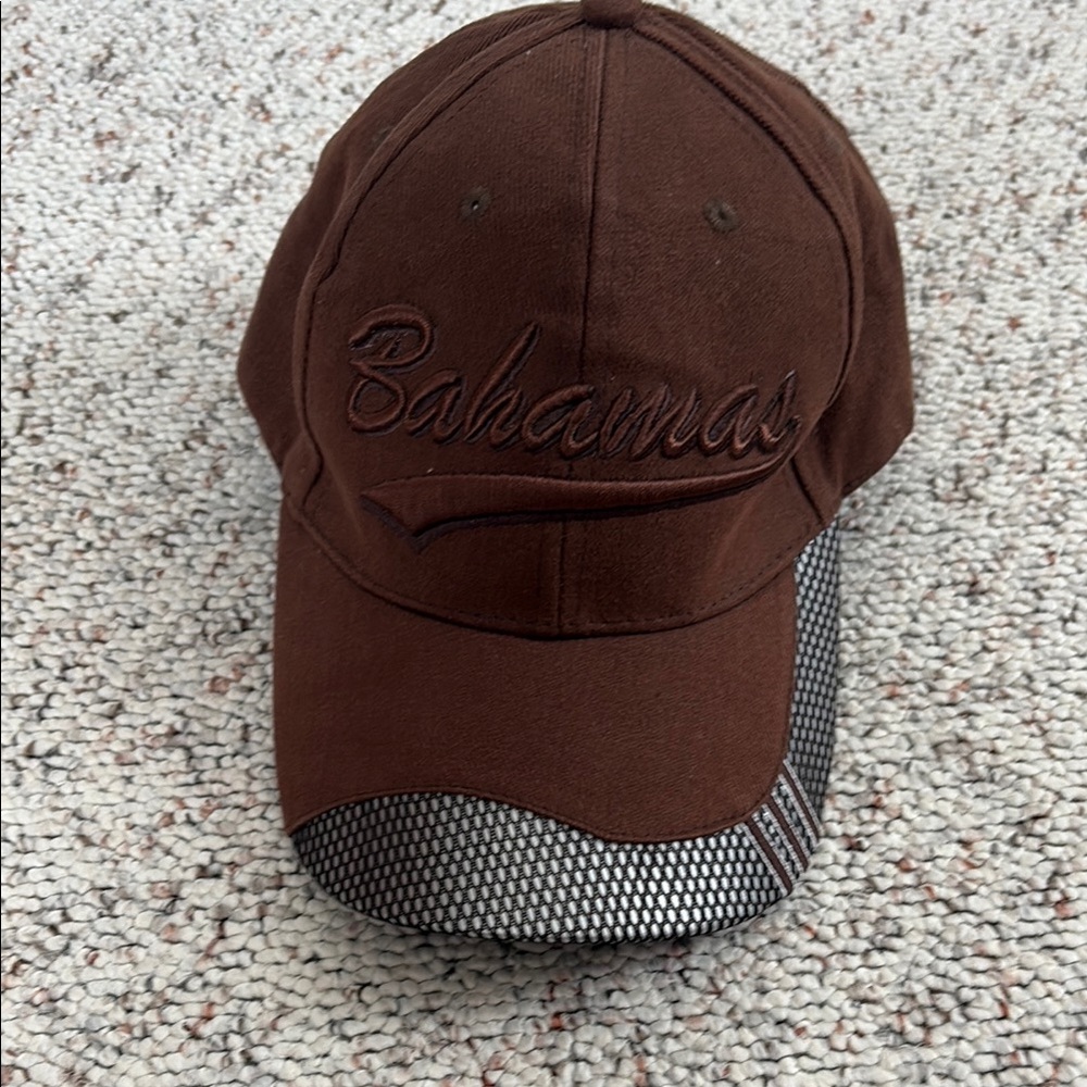Brown Bahamas Cap NWOT